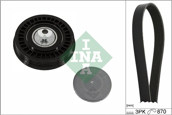 Zestaw paska wieloklinowego do Mercedesa, 529 0582 10, INA w ofercie sklepu e-autoparts.pl 
